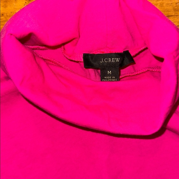 Set of J.Crew Tissue Turtlenecks- Black and Pink Medium - Picture 9 of 14